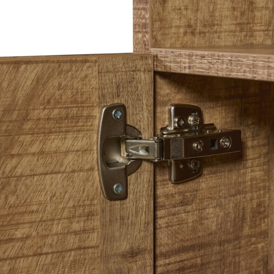 Wandkasten< Wandkast Culemborg Naturel - 60x200x45 cm