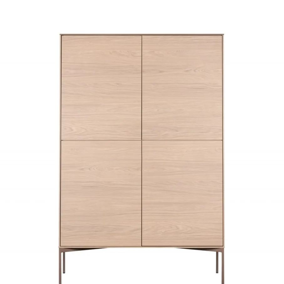 Wandkasten< Wandkast Fado Naturel - 110x170x42 cm