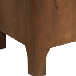 Wandkasten< Wandkast Liam Bruin / Marmer - 90x180x40 cm