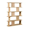 Boekenkasten|Wandkasten< Wandkast Pindo Naturel - 120x165x35 cm
