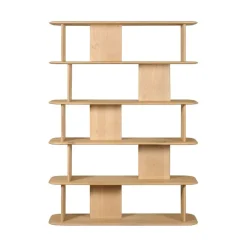 Boekenkasten|Wandkasten< Wandkast Pindo Naturel - 120x165x35 cm