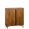 Wandkasten< Wandkast Rego Bruin - 90x100x40 cm