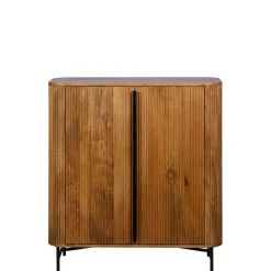 Wandkasten< Wandkast Rego Bruin - 90x100x40 cm