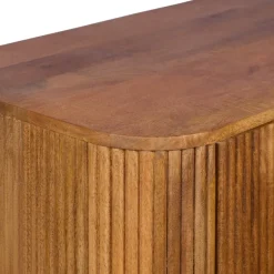 Wandkasten< Wandkast Rego Bruin - 90x100x40 cm