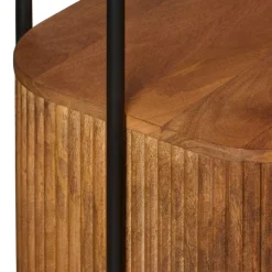 Boekenkasten|Wandkasten< Wandkast Rego Bruin - 98x171x35 cm