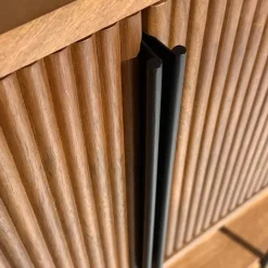 Boekenkasten|Wandkasten< Wandkast Rego Bruin - 210x210x39 cm