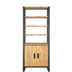 Boekenkasten|Wandkasten< Wandkast Tilburg Naturel - 82x200x45 cm