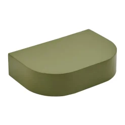 Wandrekken & Planken< Wandplank Disk Groen - 30x20 cm