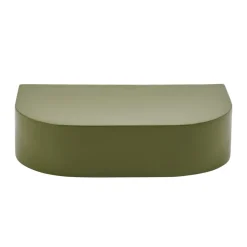 Wandrekken & Planken< Wandplank Disk Groen - 30x20 cm