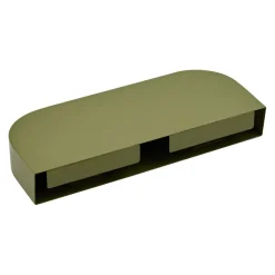 Wandrekken & Planken< Wandplank Disk Groen - 50x20 cm