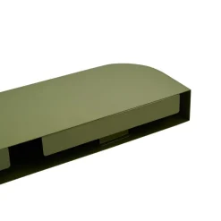 Wandrekken & Planken< Wandplank Disk Groen - 70x20 cm