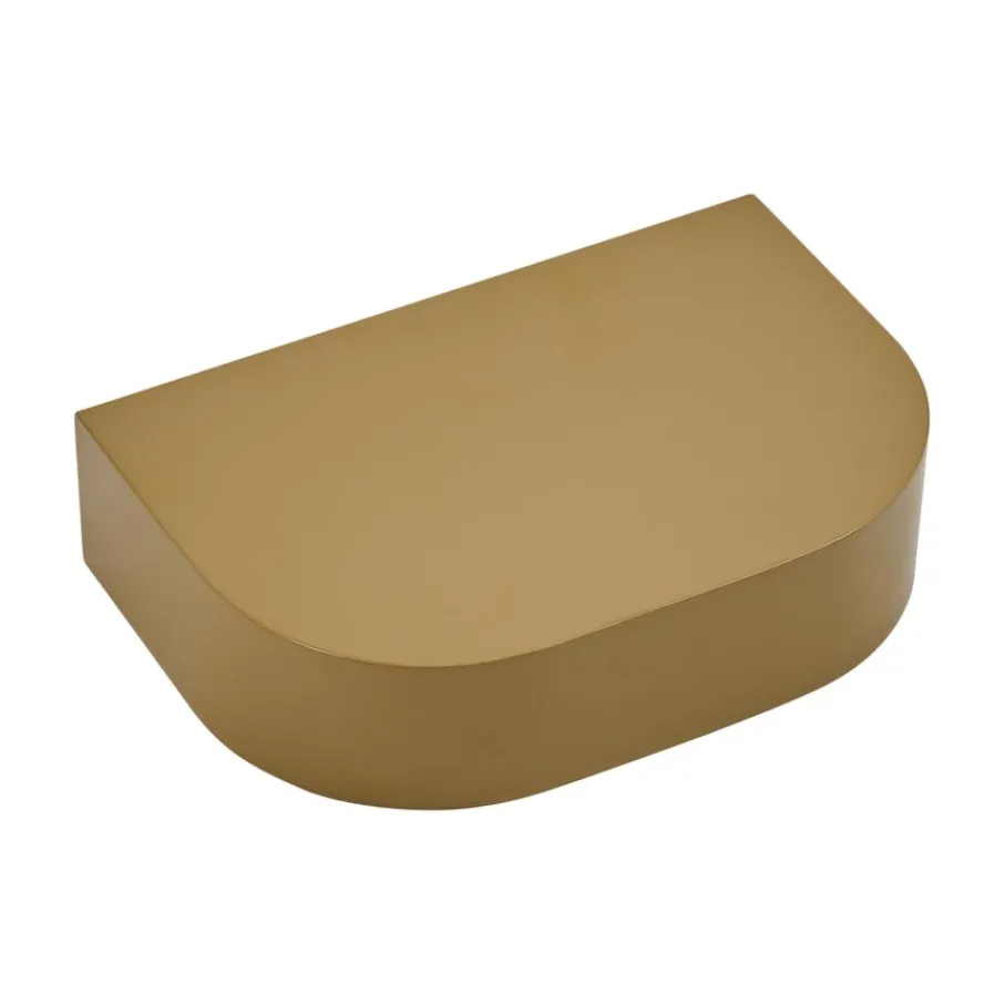 Wandrekken & Planken< Wandplank Disk Mosterd - 30x20 cm