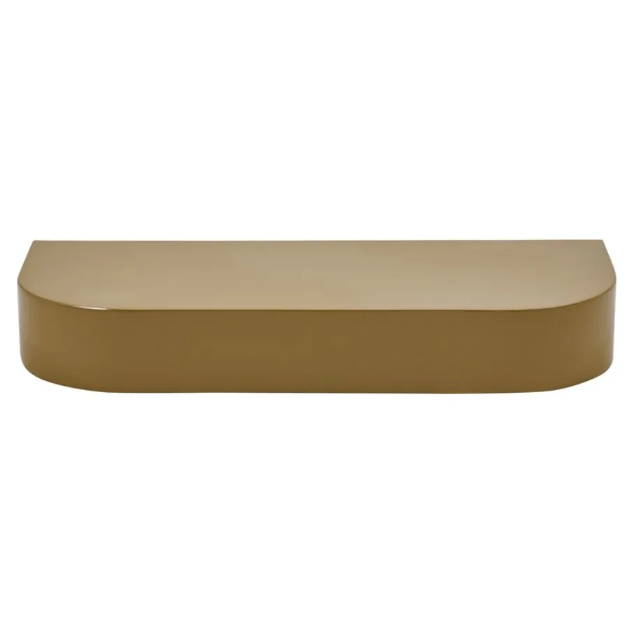 Wandrekken & Planken< Wandplank Disk Mosterd - 50x20 cm