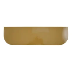 Wandrekken & Planken< Wandplank Disk Mosterd - 70x20 cm