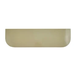 Wandrekken & Planken< Wandplank Disk Olijfgroen - 70x20 cm