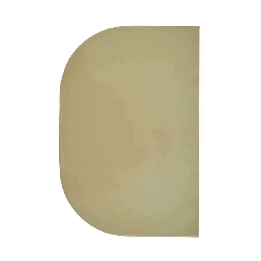 Wandrekken & Planken< Wandplank Disk Olijfgroen - 30x20 cm