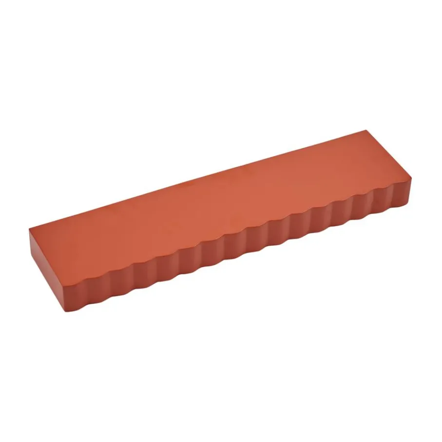 Wandrekken & Planken< Wandplank Weaves Steenrood - 60x15 cm