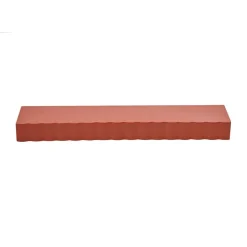 Wandrekken & Planken< Wandplank Weaves Steenrood - 60x15 cm