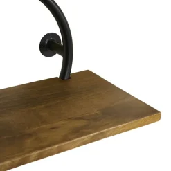 Wandrekken & Planken|Wandrekken< Wandrek Aurano Mango / Zwart - Ø 30 cm