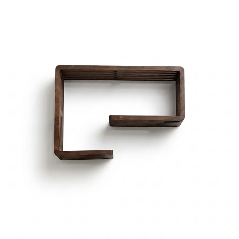 Wandrekken & Planken|Wandrekken< Wandrek Ponti Donkerbruin - 70x50 cm