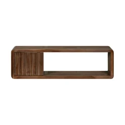 Wandrekken & Planken|Wandrekken< Wandrek Ponti Donkerbruin - 85x25 cm