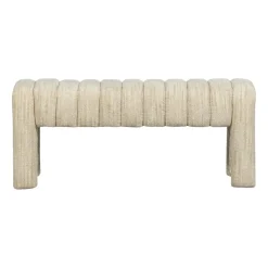 Poefs & Krukjes<WOOOD Bank Frex Beige - 110x43 cm