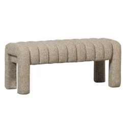 Poefs & Krukjes|Eetkamerbanken<WOOOD Bank Frex Bruin - 110x43 cm