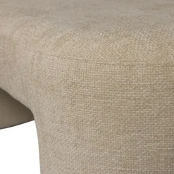Poefs & Krukjes|Eetkamerbanken<WOOOD Bank Jacob Beige - 130x46 cm