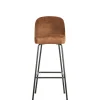 Barkrukken|Barkrukken<WOOOD Barkruk Vogue Cognac - 80 cm