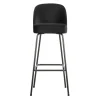 Barkrukken|Barkrukken<WOOOD Barkruk Vogue Zwart - 80 cm