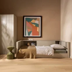 Eenpersoonsbedden<WOOOD Bedbank Carter Dust - 90x200 cm