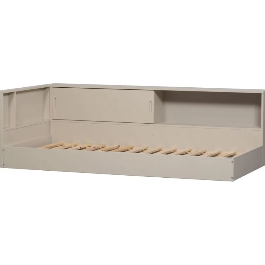 Eenpersoonsbedden<WOOOD Bed Carter Dust - 90x200 cm