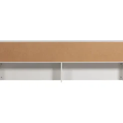 Eenpersoonsbedden<WOOOD Bed Carter Wit - 90x200 cm
