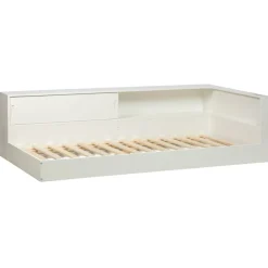 Eenpersoonsbedden<WOOOD Bed Connect Wit - 90x200 cm