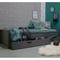 Bedaccessoires<WOOOD Bedlade Morris Leem - 190x90 cm
