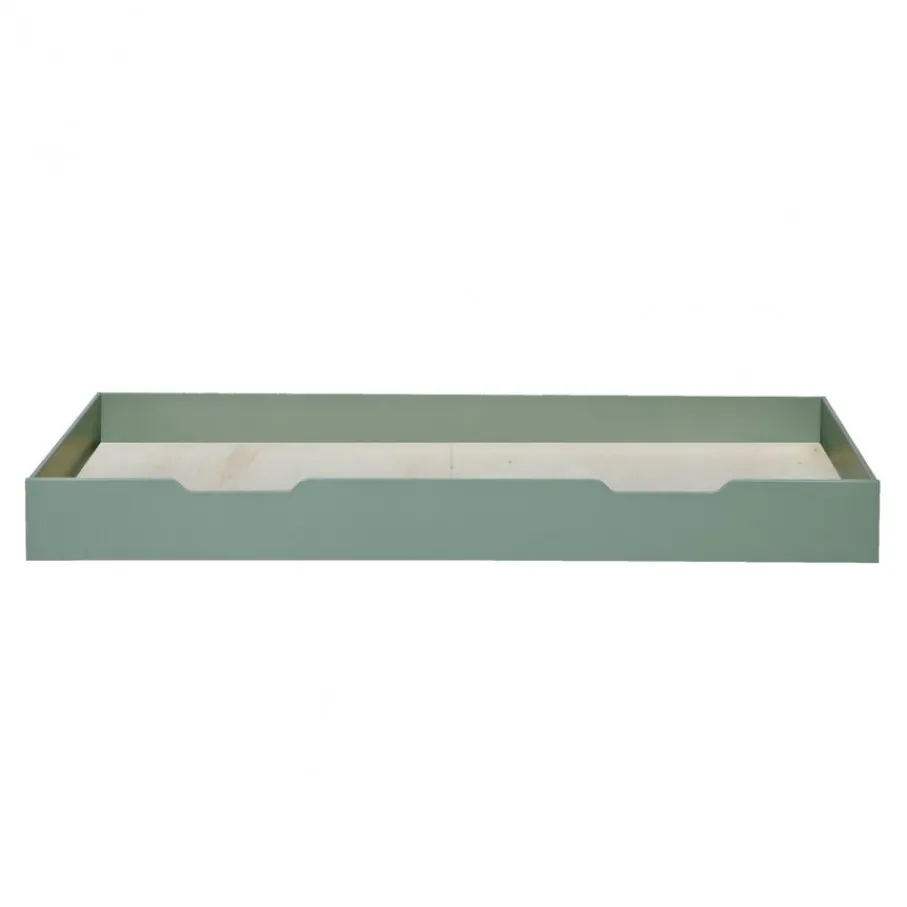 Bedaccessoires<WOOOD Bedlade Nikki Groen - 198x20x94 cm