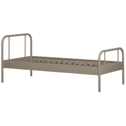 Eenpersoonsbedden<WOOOD Bed Mata Zand - 90x200 cm
