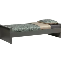 Eenpersoonsbedden<WOOOD Bed Morris Leem - 90x200 cm