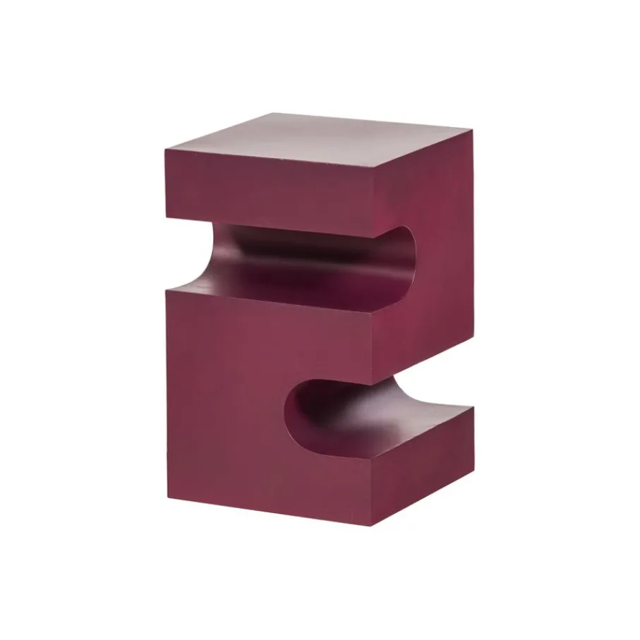 Bijzettafels|Nachtkastjes<WOOOD Bijzettafel Bordeaux - 30x30 cm