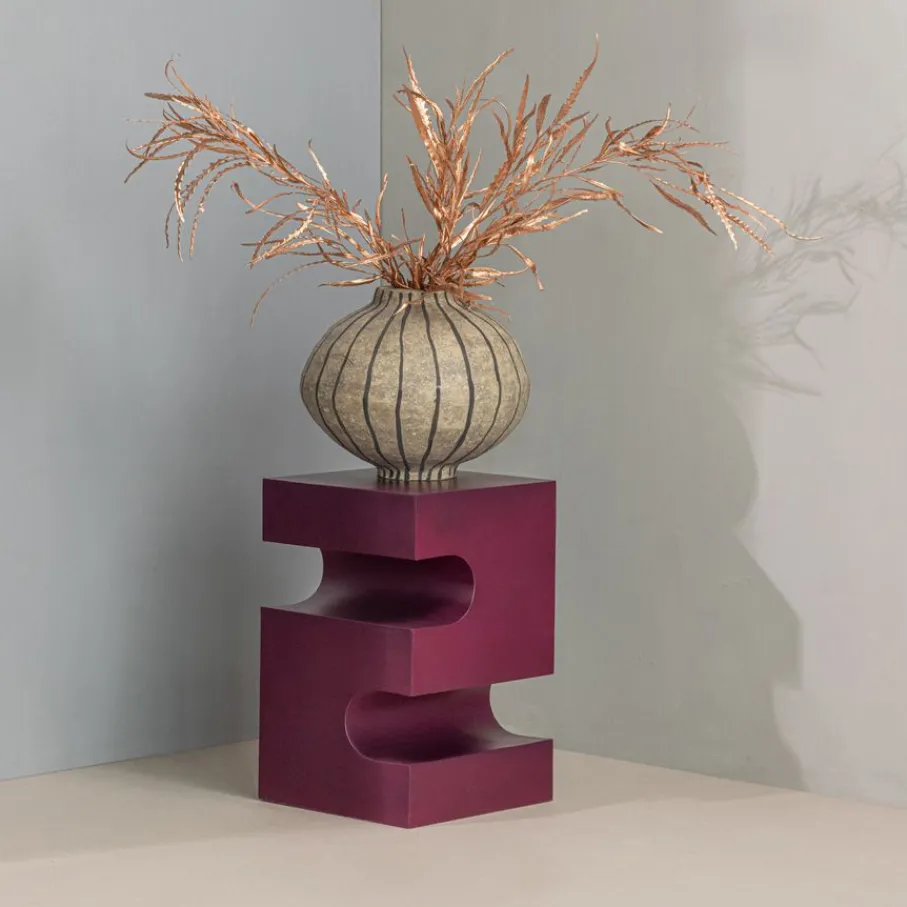 Bijzettafels|Nachtkastjes<WOOOD Bijzettafel Bordeaux - 30x30 cm