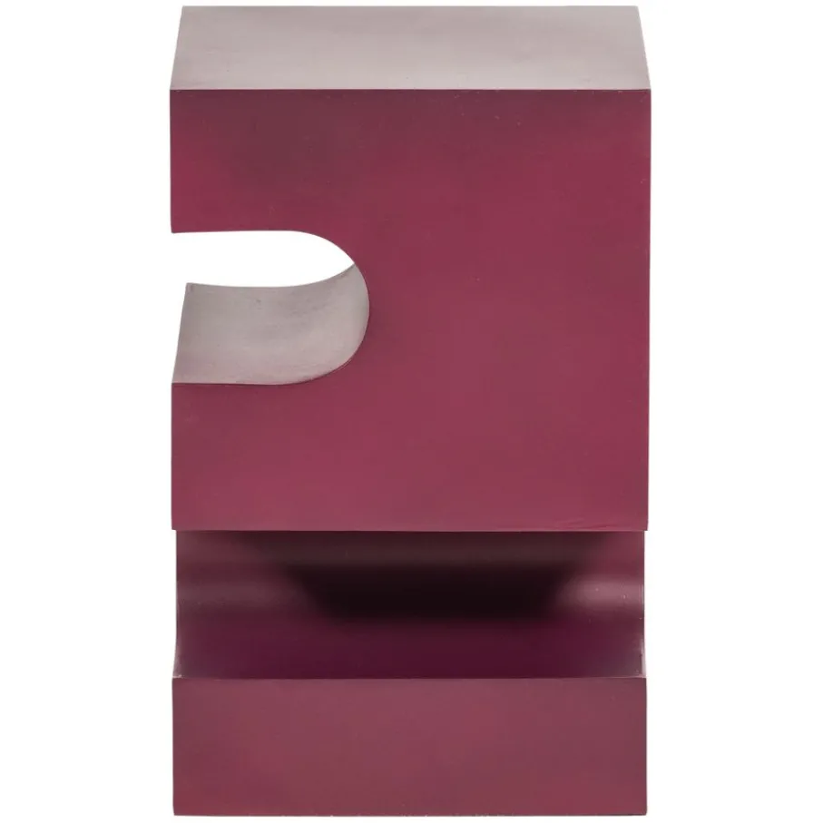 Bijzettafels|Nachtkastjes<WOOOD Bijzettafel Bordeaux - 30x30 cm