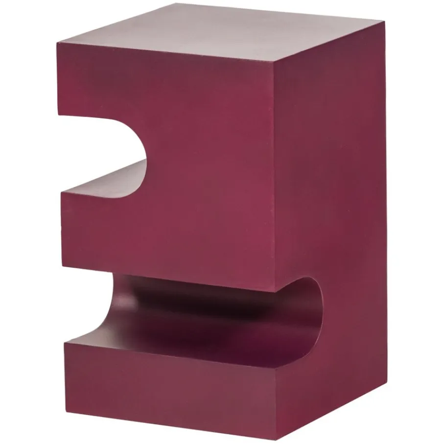 Bijzettafels|Nachtkastjes<WOOOD Bijzettafel Bordeaux - 30x30 cm