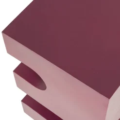 Bijzettafels|Nachtkastjes<WOOOD Bijzettafel Bordeaux - 30x30 cm