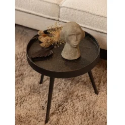Bijzettafels<WOOOD Bijzettafel Bounds Brons - Ø 41 cm