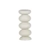 Bijzettafels<WOOOD Bijzettafel Brilo Crème - Ø 29 cm