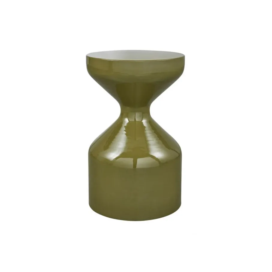 Bijzettafels<WOOOD Bijzettafel Floyd Groen - Ø 30 cm