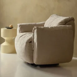 Bijzettafels<WOOOD Bijzettafel Hidde Geel - Ø 30 cm