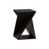 Bijzettafels<WOOOD Bijzettafel Ikem Donkerbruin - 41x41 cm