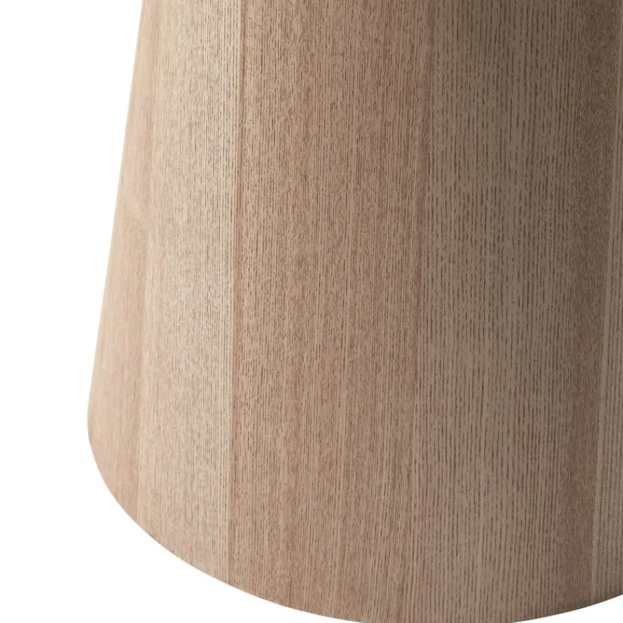 Bijzettafels<WOOOD Bijzettafel Maud Naturel - Ø 45 cm