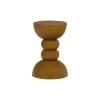 Bijzettafels<WOOOD Bijzettafel Miel Honinggeel - Ø 35 cm